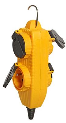 Brennenstuhl Stopcontactdozenblok | 230V/16A | IP54 | 4-voudig FR/BE - 1081071010