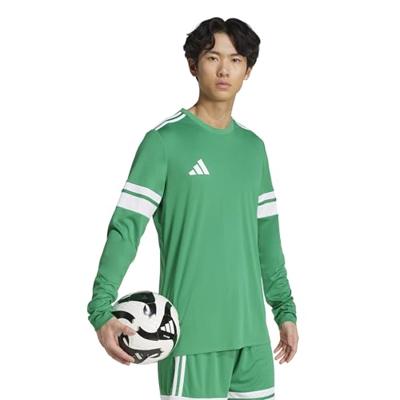 adidas Squadra 25 Voetbalshirt Lange Mouwen Groen Wit adidas Squadra 25 Voetbalshirt Lange Mouwen Groen Wit