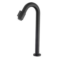 Wiesbaden Victoria luxe fonteinkraan XL 1/2&apos;&apos; mat zwart - thumbnail