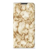 OPPO A54 5G | A74 5G | A93 5G | Standcase | Marmer Goud - thumbnail