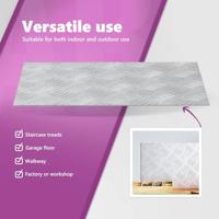VidaXL Trap tread rechthoekig 2 pcs zilver 40 x 30 cm aluminium - thumbnail
