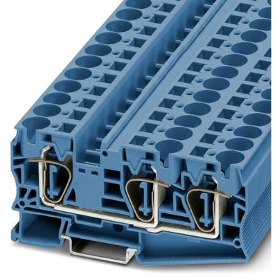 Phoenix Contact 3035331 Doorgangsserieklem 12.2 mm Spanveer Blauw 25 stuk(s) Piece Phoenix Contact 3035331 Doorgangsserieklem 12.2 mm Spanveer Blauw 25 stuk(s) Piece