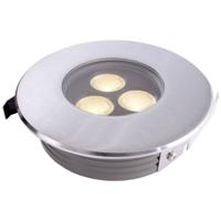 Deko Light Flat II WW 100111 Vloerinbouwlamp LED vast ingebouwd LED G (A - G) 5.80 W Zilver - thumbnail