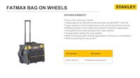 Stanley Koffers FATMAX® GEREEDSCHAPSTAS MET WIELEN | FMST1-80148 - FMST1-80148 - thumbnail