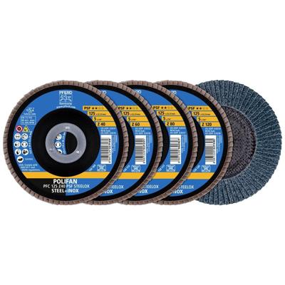 PFERD TOOLS 69198300 Lamellenschuurschijf Diameter 125 mm 1 set(s) PFERD TOOLS 69198300 Lamellenschuurschijf Diameter 125 mm 1 set(s)