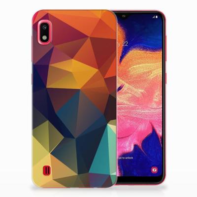 Samsung Galaxy A10 | TPU Hoesje | Polygon Color