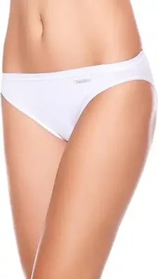 Bikini slip dames - Katoen 35069 - Lage dames slip - dames onderbroek - ondergoed - L - Wit - Onderbroek - Ondergoed - L - Onderbroek - Ondergoed