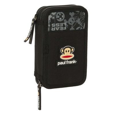 Dubbele etui Paul Frank Join the fun Zwart 12.5 x 19.5 x 4 cm (28 Onderdelen) Dubbele etui Paul Frank Join the fun Zwart 12.5 x 19.5 x 4 cm (28 Onderdelen)