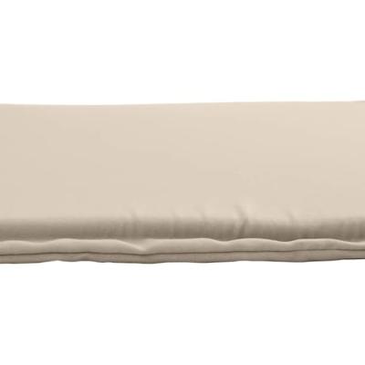 VidaXL Tuinzitkussens 2 st vierkant 45x45x2 cm taupe