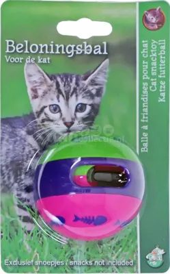 Boon Kattenspeelgoed Beloningsbal Ø6cm Boon Kattenspeelgoed Beloningsbal Ø6cm