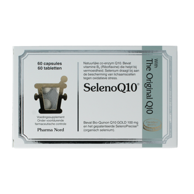 Seleen Q10 60 capsules & 60 tabletten 120 Stuks Seleen Q10 60 capsules & 60 tabletten 120 Stuks