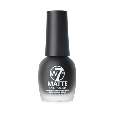 W7 Nagellak - 55 Matt Black 15 ml W7 Nagellak - 55 Matt Black 15 ml