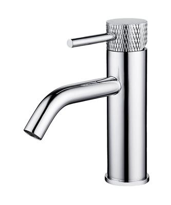 Wiesbaden Ribbd wastafelkraan chroom 29.5301