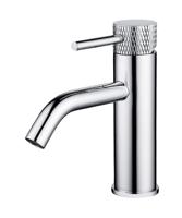 Wiesbaden Ribbd wastafelkraan chroom 29.5301 - thumbnail