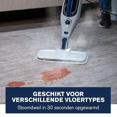 Dirt Devil Stoomreiniger DD7004 Wit-blauw - thumbnail