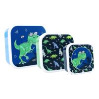 Vadobag Broodtrommel pret fresh bites dinosaurus - 3dlg. - thumbnail