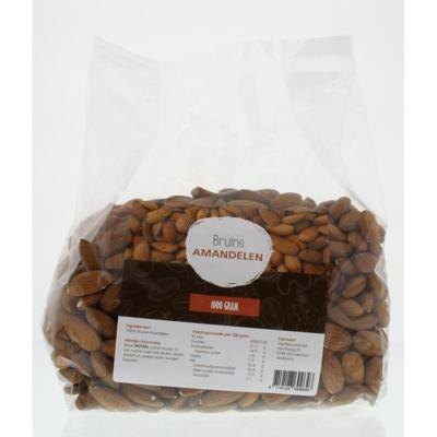 MijnNatuurwinkel Bruine amandelen 1 Kilogram