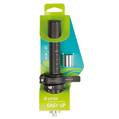 Satori Stuurpenverlenger verstelbaar easy up 1-1/8" - zwart