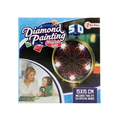 Toi-Toys Diamant painting mandala lamp Toi-Toys Diamant painting mandala lamp