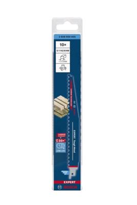 Bosch Accessoires Expert 'Tough Wood' S 1142 KHM reciprozaagblad 1 stuk - 1 stuk(s) - 2608900403