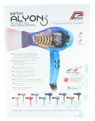 Parlux Alyon Air Ionizer Tech Hair Dryer Turquoise 1Stuks