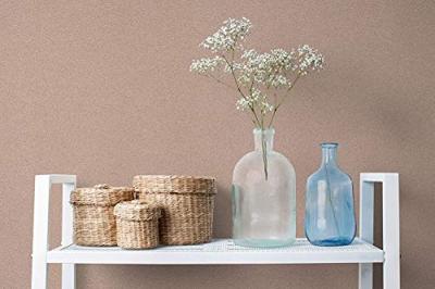 Dutch Wallcoverings Asperia - Uni - Roze/Beige