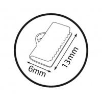 Vaessen Creative • band clip 6x13mm 72pcs - thumbnail