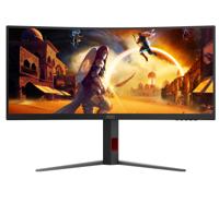 AOC Gaming CU34G4-34 inch Quad HD-monitor, 180 Hz, 1 ms, FreeSync Prem., HDR10 (2560 x 1440, 1 x HDMI 2.0, 1 x DisplayPort 1.4) zwart-rood - thumbnail