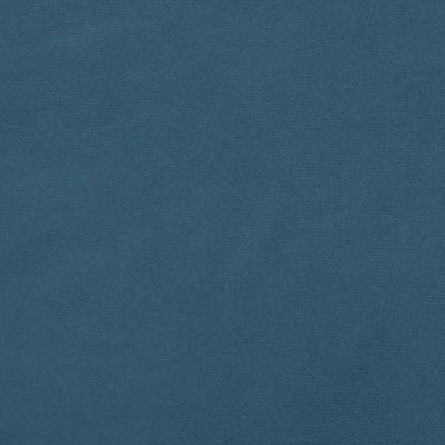 Hoofdbord met randen 147x16x118/128 cm fluweel donkerblauw - thumbnail
