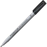 Viltstift staedtler ohp lumo f 316 non perm zwart - thumbnail