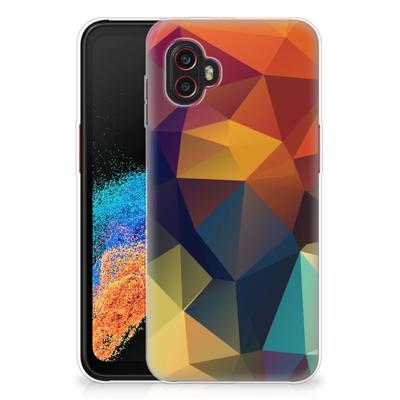 Samsung Galaxy Xcover 6 Pro | TPU Hoesje | Polygon Color