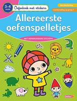 Deltas Oefenboek met stickers - allereerste oefenspelletjes (3-4jr) - thumbnail