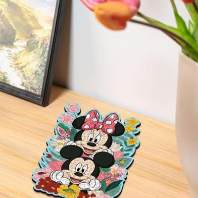 Ravensburger Houten legpuzzel mickey mouse & minnie mouse, 300st. - thumbnail