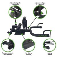 Tunturi WT20 Sissy Squat Station - Trainer - Bench - thumbnail