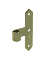 GB T-heng voor pen Ø18 + Barcode 150 30x4 verzinkt etiket | 50 stuks - GB41820 - thumbnail