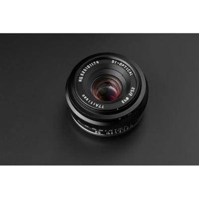 TTArtisan APS-C 25mm F/2 Fuji X-mount Black - thumbnail