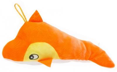 LG Imports knuffeldolfijn meisjes 20 cm pluche oranje