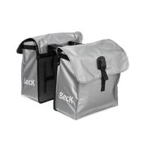 Dubbele Fietstas Small Silver - thumbnail