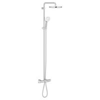 Grohe Tempesta System 250 Professional regendoucheset met 3 straalsoorten en thermostaatkraan incl. baduitloop Ø25cm chroom - thumbnail