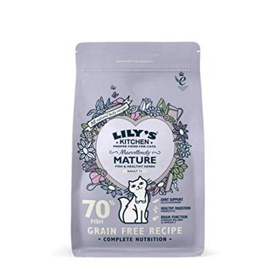 Lily&apos;s Kitchen met Witvis/Kalkoen Senior kattenvoer 800 gram