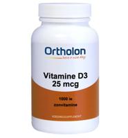 Ortholon Vitamine D3 25 mcg Softgels - thumbnail