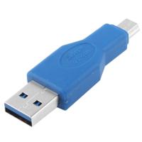 Super USB 3.0 snelheid mannetje Type A naar Mini 5-Pin USB Adapter (blauw) - thumbnail