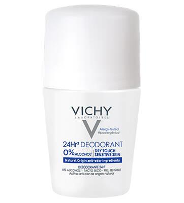 Deodorant Roller Vichy 50 ml Zonder aluminiumzouten