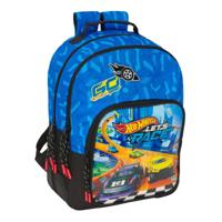 Schoolrugzak Hot Wheels Let's race Blauw Zwart 32 x 42 x 15 cm - thumbnail