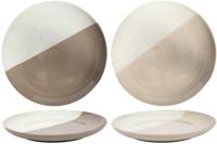 Cookinglife Ontbijtborden / Dessertborden Leem ø 18.5 cm - 6 Stuks - thumbnail