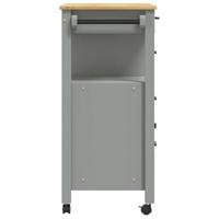 Keukentrolley MONZA 84x40x90 cm massief grenenhout - thumbnail