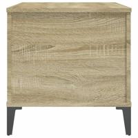 Salontafel 90x44,5x45 cm bewerkt hout sonoma eikenkleurig - thumbnail