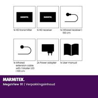MegaView 91 - HDMI extender ethernet - 100-120 m - IR retour - thumbnail