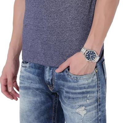 Emporio Armani Luigi blauwe wijzerplaat HerenhorlogeAR11132