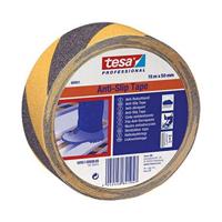Tesa Antisliptape | zwart/geel | lengte 15 m, breedte 50 mm wiel | 3 stuks - 60951-00000-00 60951-00000-00 - thumbnail